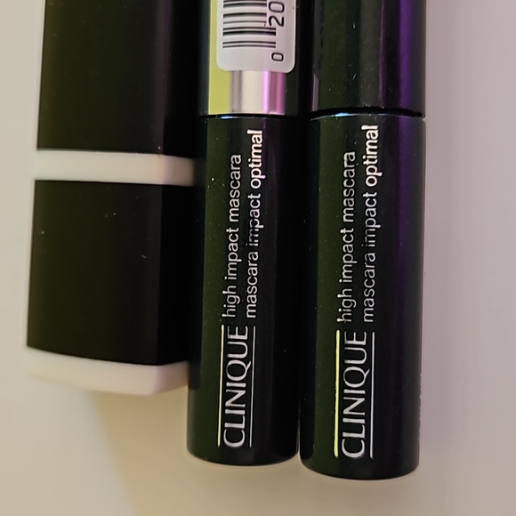 NWT Clinique black high impact mascara minis .14 oz each - Picture 2 of 4